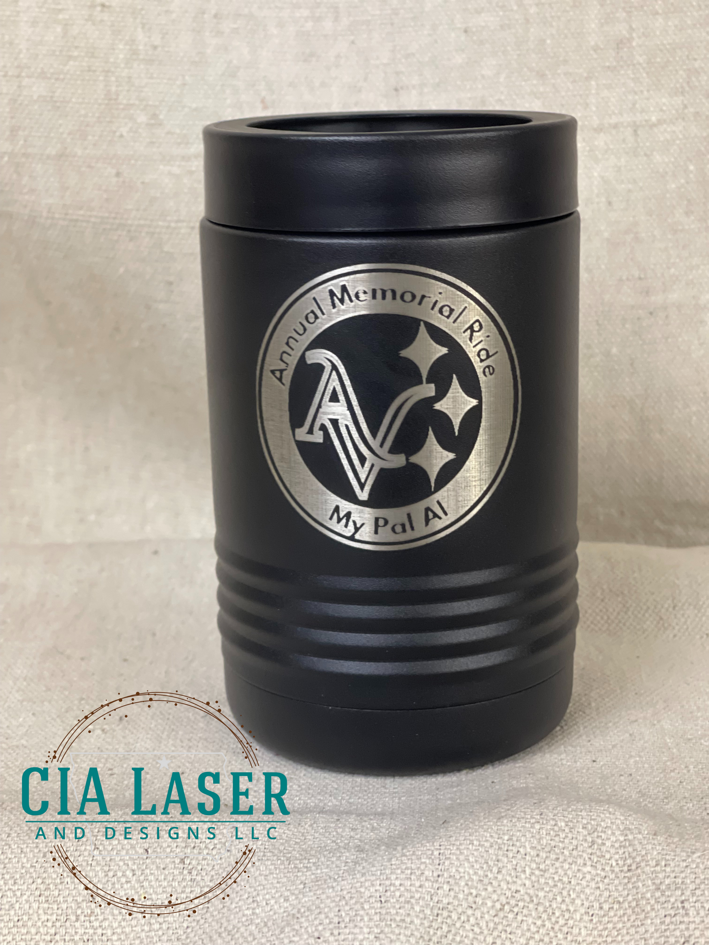 Al Vazquez Memorial Laser Engraved Beverage Carriers