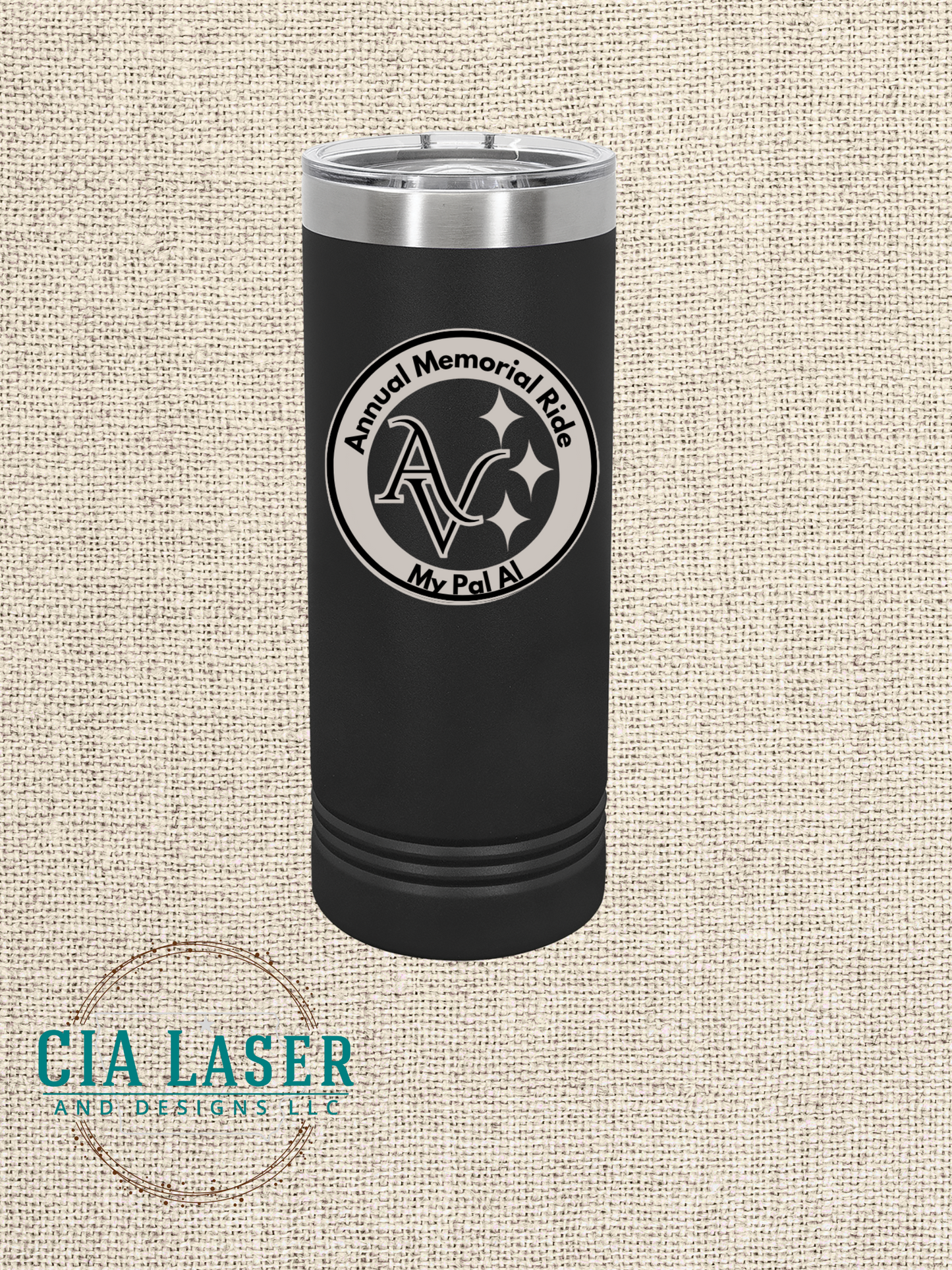 Al Vazquez Memorial Laser Engraved Beverage Carriers