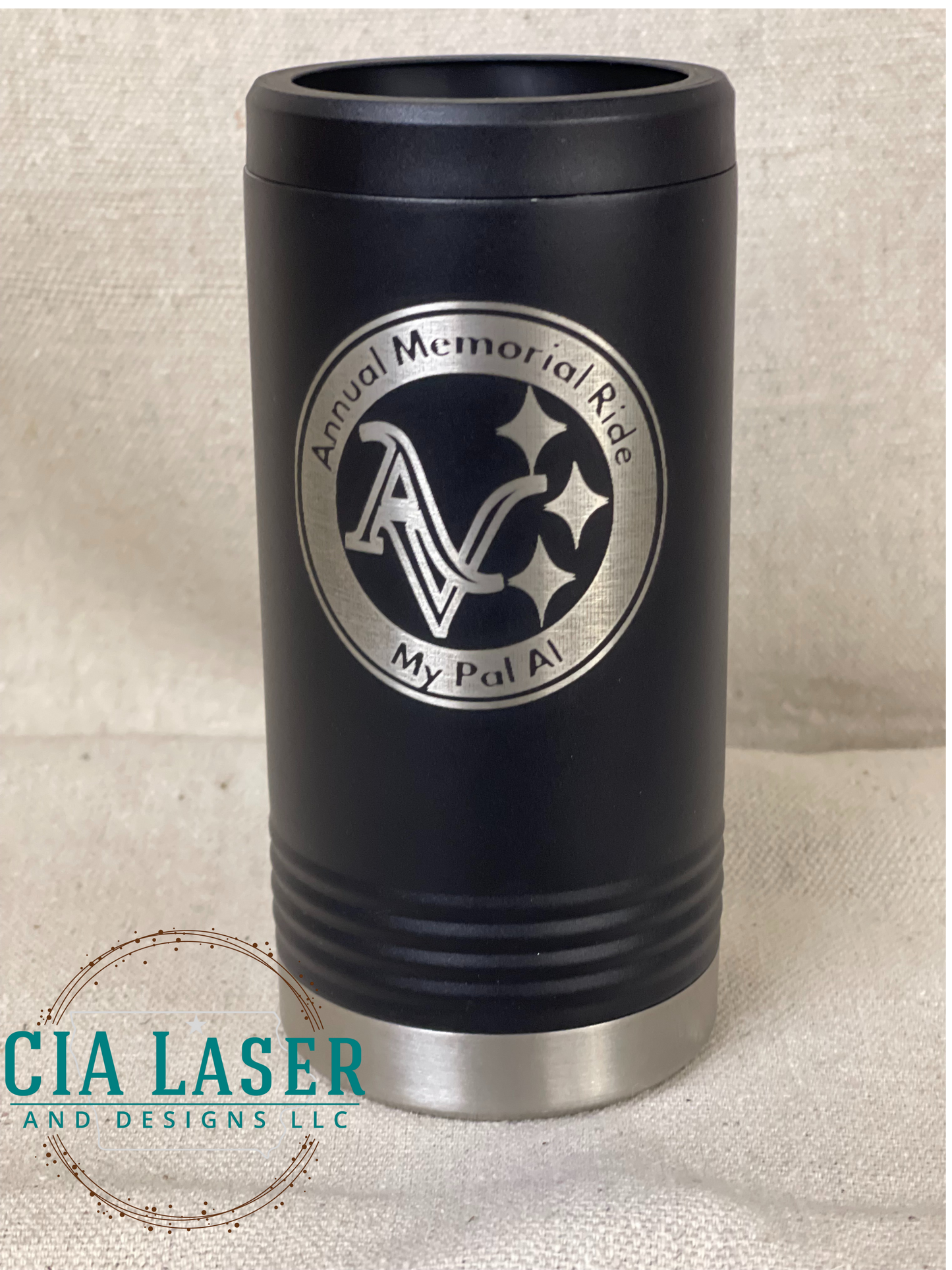 Al Vazquez Memorial Laser Engraved Beverage Carriers