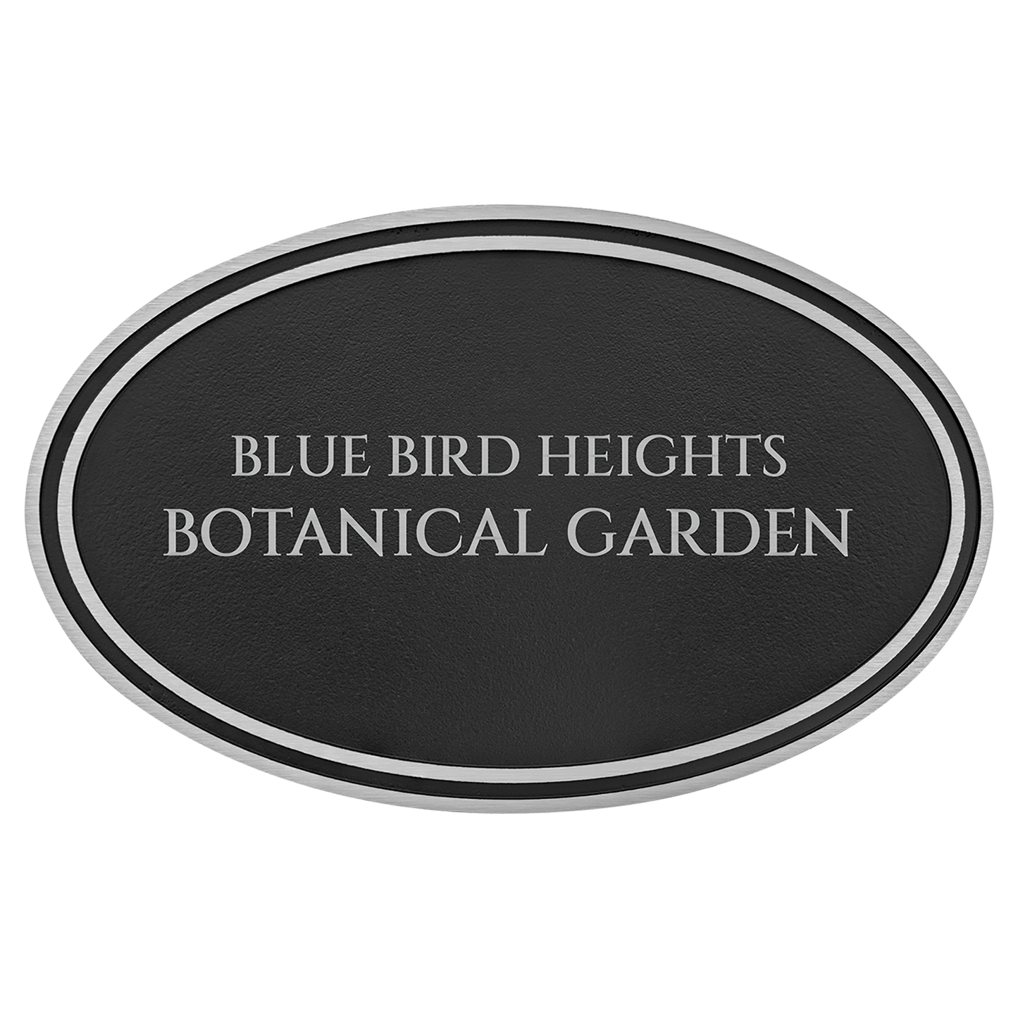 Cast Aluminum Sign with Stand