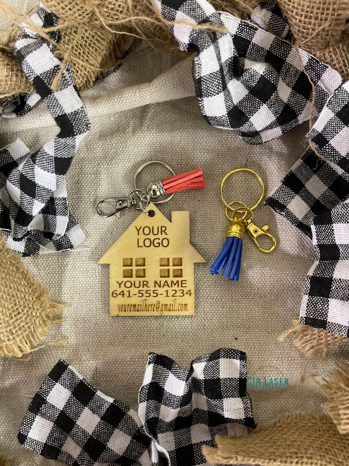 Customized Realtor Keychain, Engraved House Keychain, Realtor Closing Gift, New Homeowner Keychain, Real Estate Agent Gift