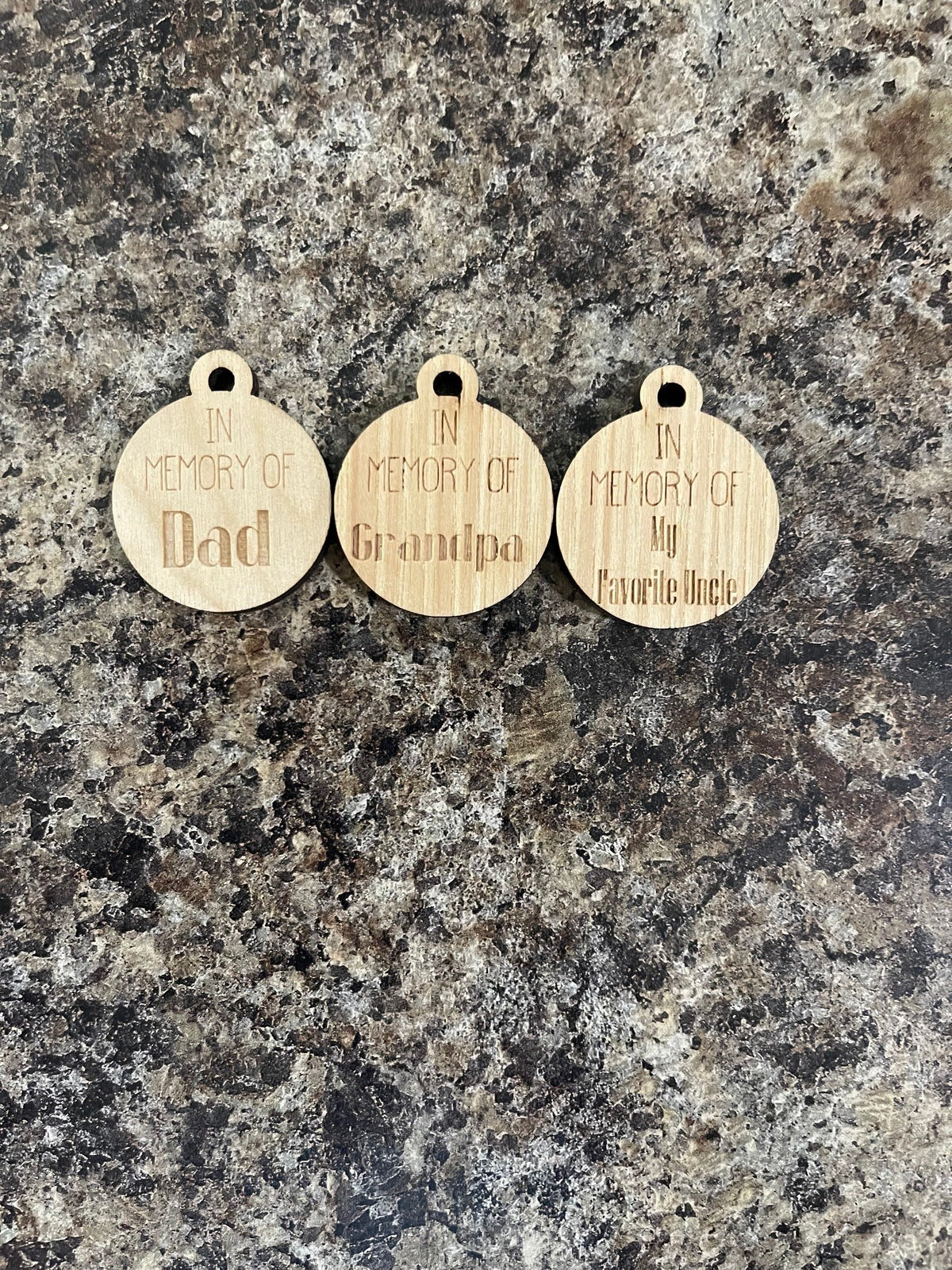 Farming Heavens Fields Laser Engraved 3D Christmas Ornament