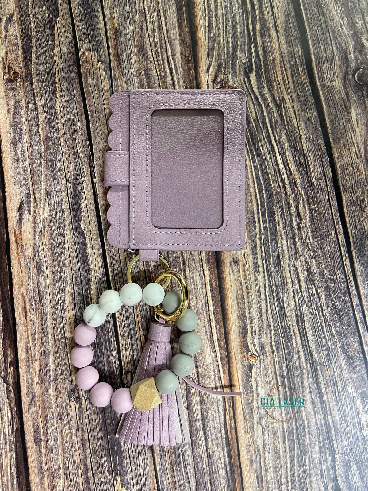 Keychain wristlet wallet, Minimalist Wallet