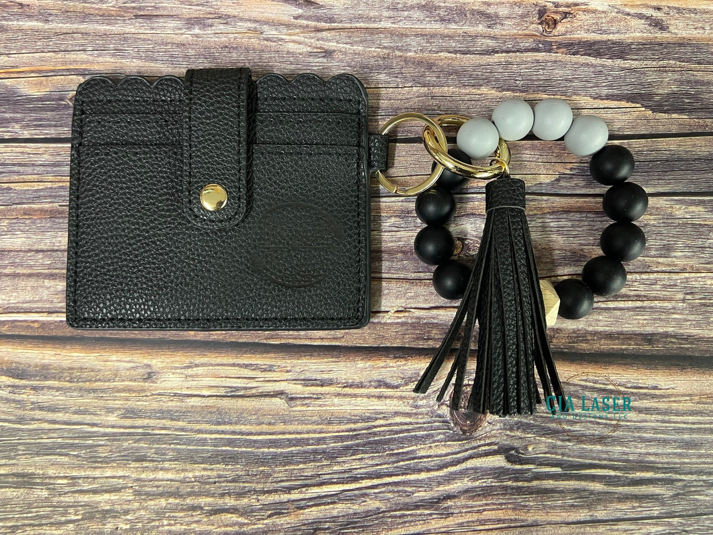 Keychain wristlet wallet, Minimalist Wallet