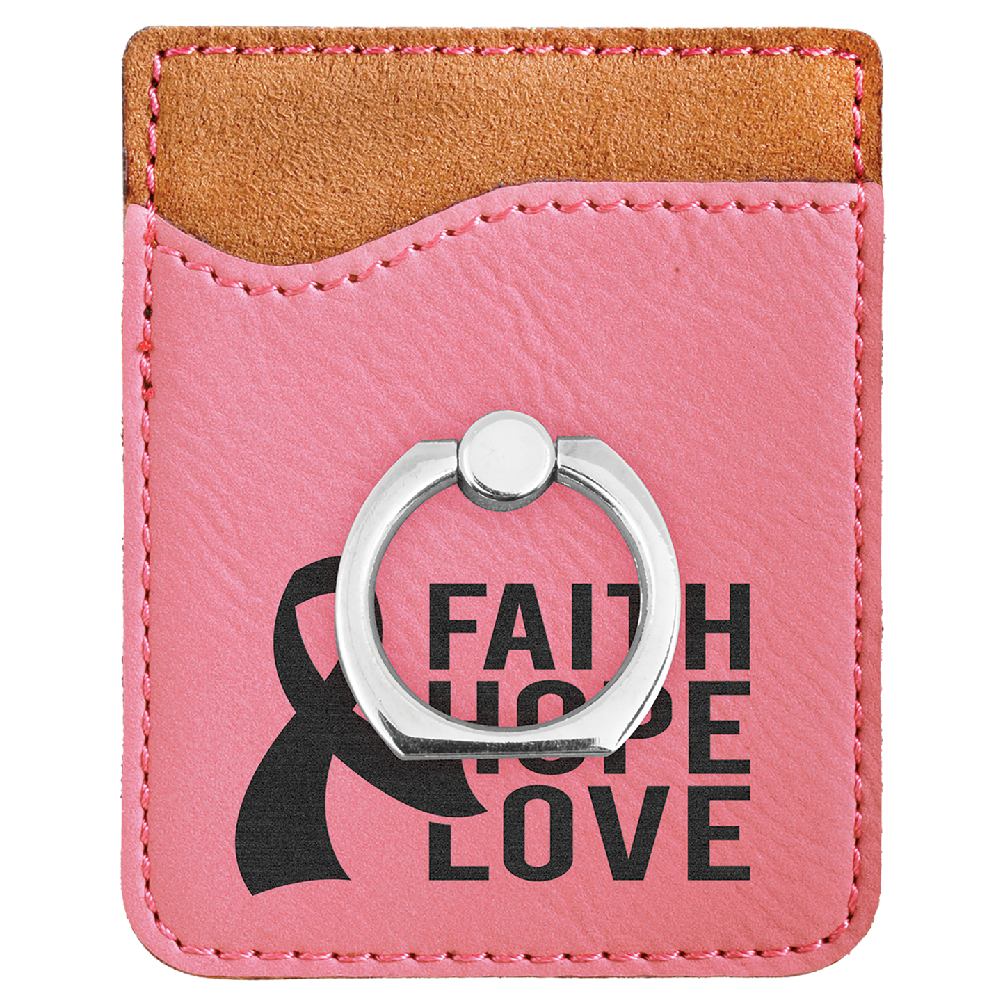 Laser Engraved Pink Breast Cancer Awareness Themed Merchandise