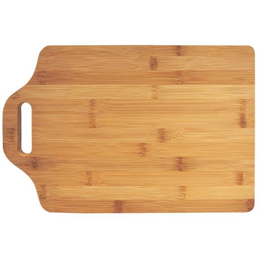 Personalized Bamboo Cutting Board with Handle Charcuterie Board Engraved Tray