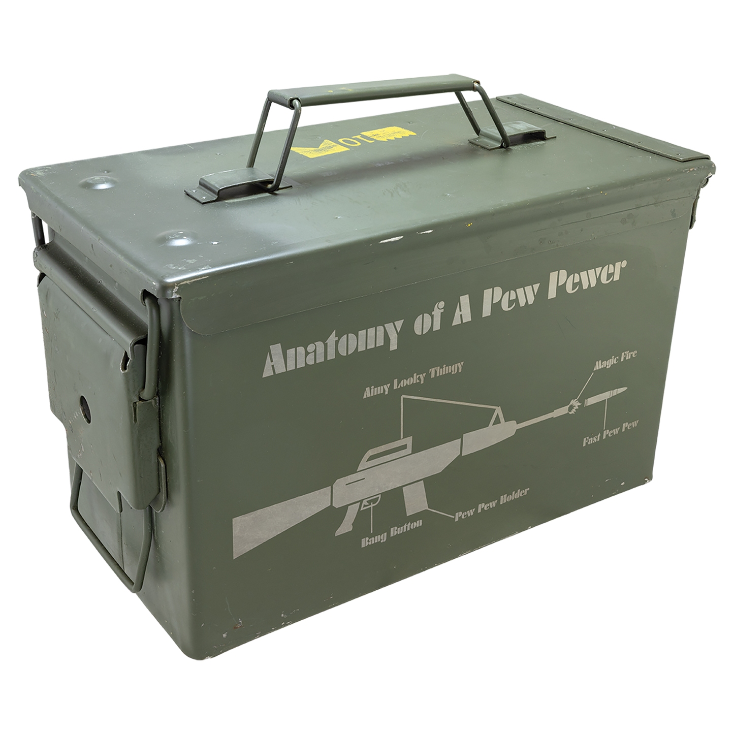 US Military Surplus Ammo Cans Personalized