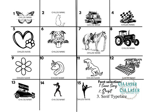 10oz Polar Camel Sippy Cups Laser Engraved Personalized