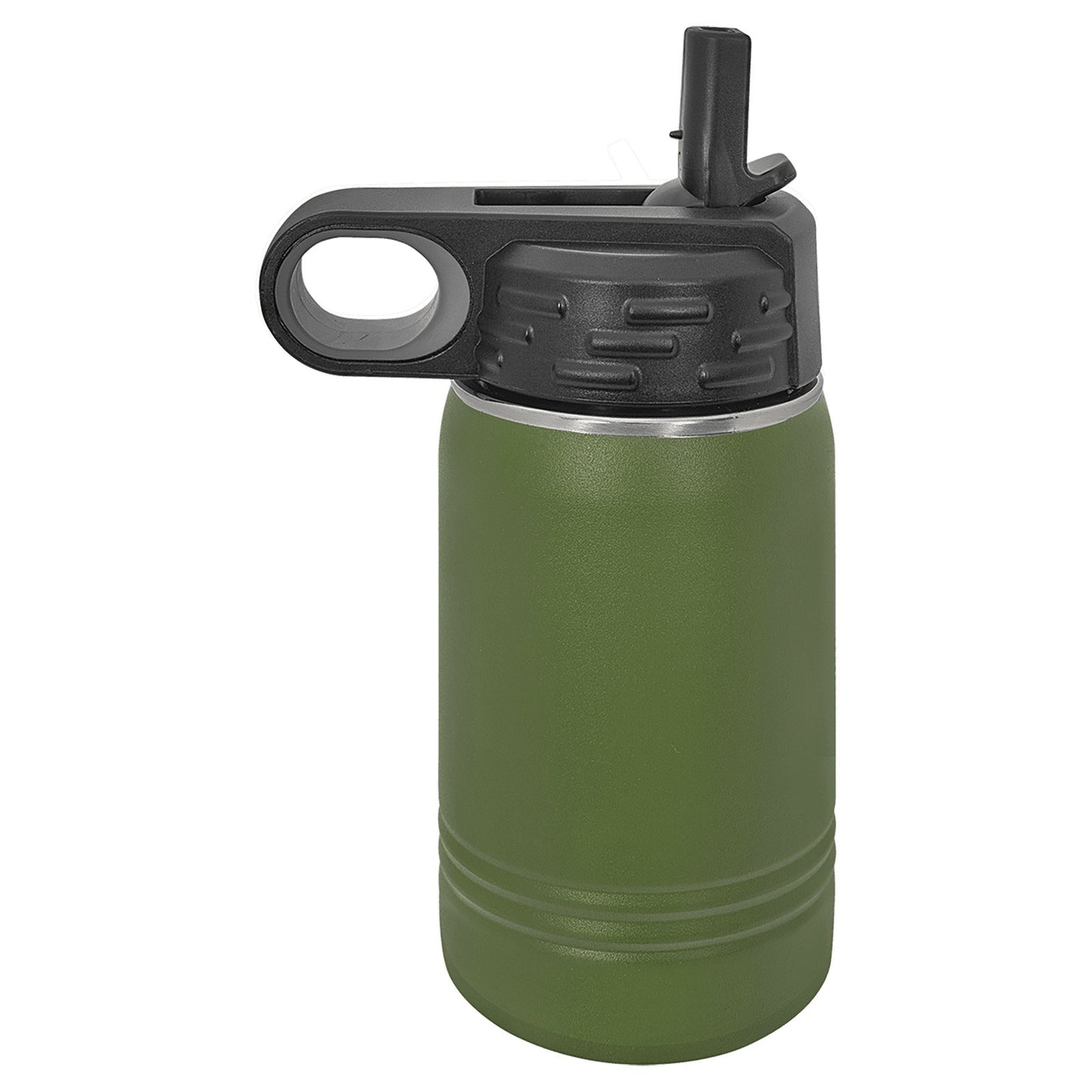 12oz. Personalized Polar Camel Laser Engraved Water Bottle With Custom Image, Logo, and/or Text