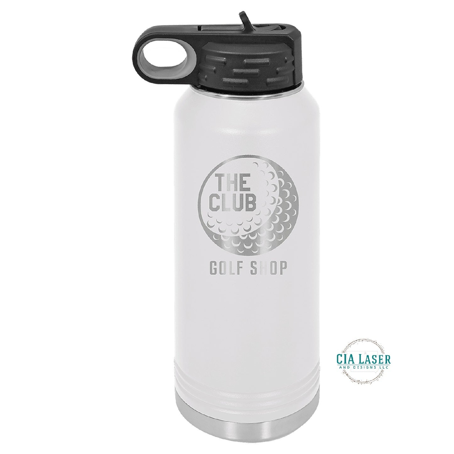 32oz Personalized Polar Camel Laser Engraved Water Bottle With Custom Image, Logo, and/or Text