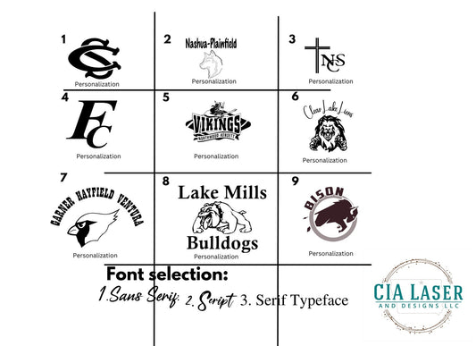 Ball Wristlet Keychain with Personalized Wooden Disc and Personalized Bat Wood Beads