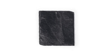 Monogram slate coasters square