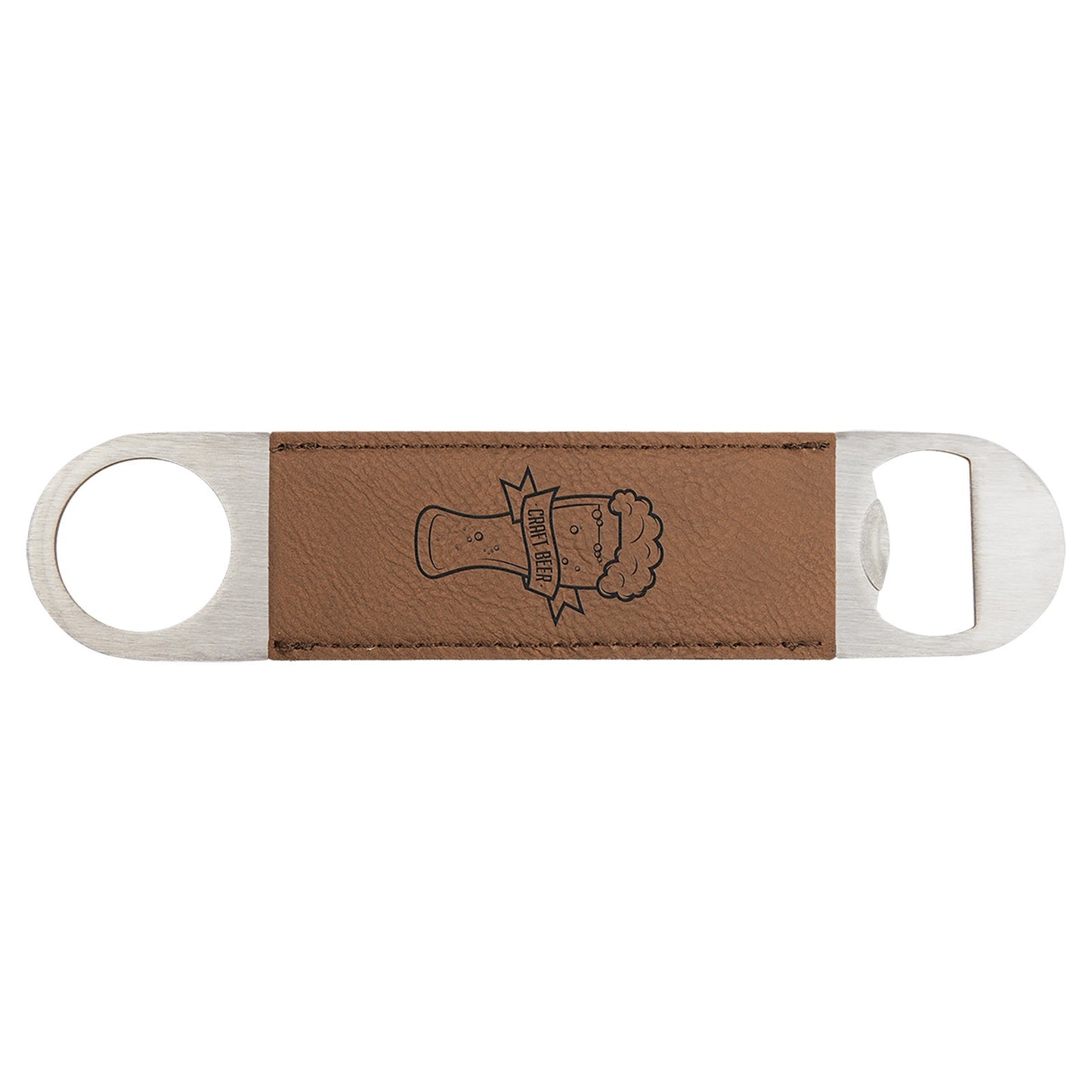 Personalized Leatherette Bottle Openers