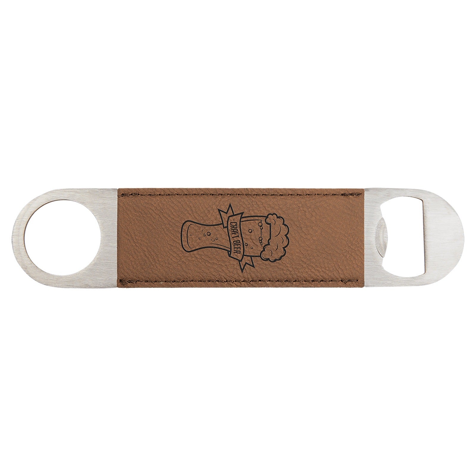 Personalized Leatherette Bottle Openers