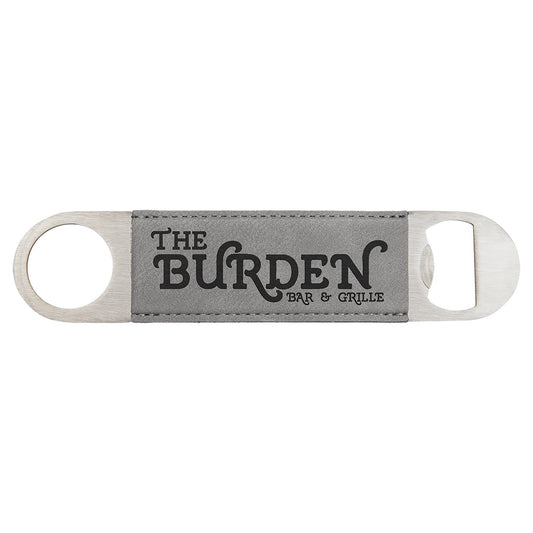 Personalized Leatherette Bottle Openers