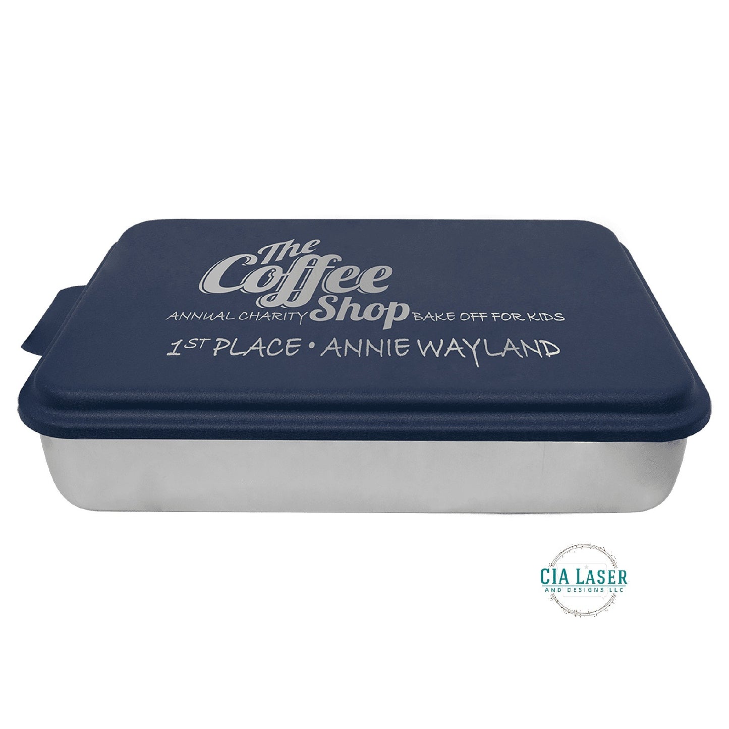 Personalized Wedding Aluminum Baking Pan with Lid Wedding Engraved Cake Pan Mr and Mrs Baking Pan