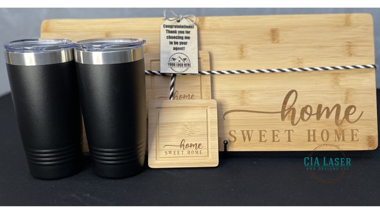 We know how important it is to make the closing process personal for your client. Rather than provide items that only advertise your services, remind your clients how much they mean to you with a personalized merchandise basket.