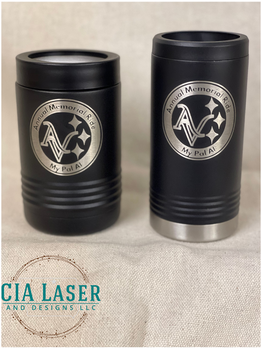 Al Vazquez Memorial Laser Engraved Beverage Carriers