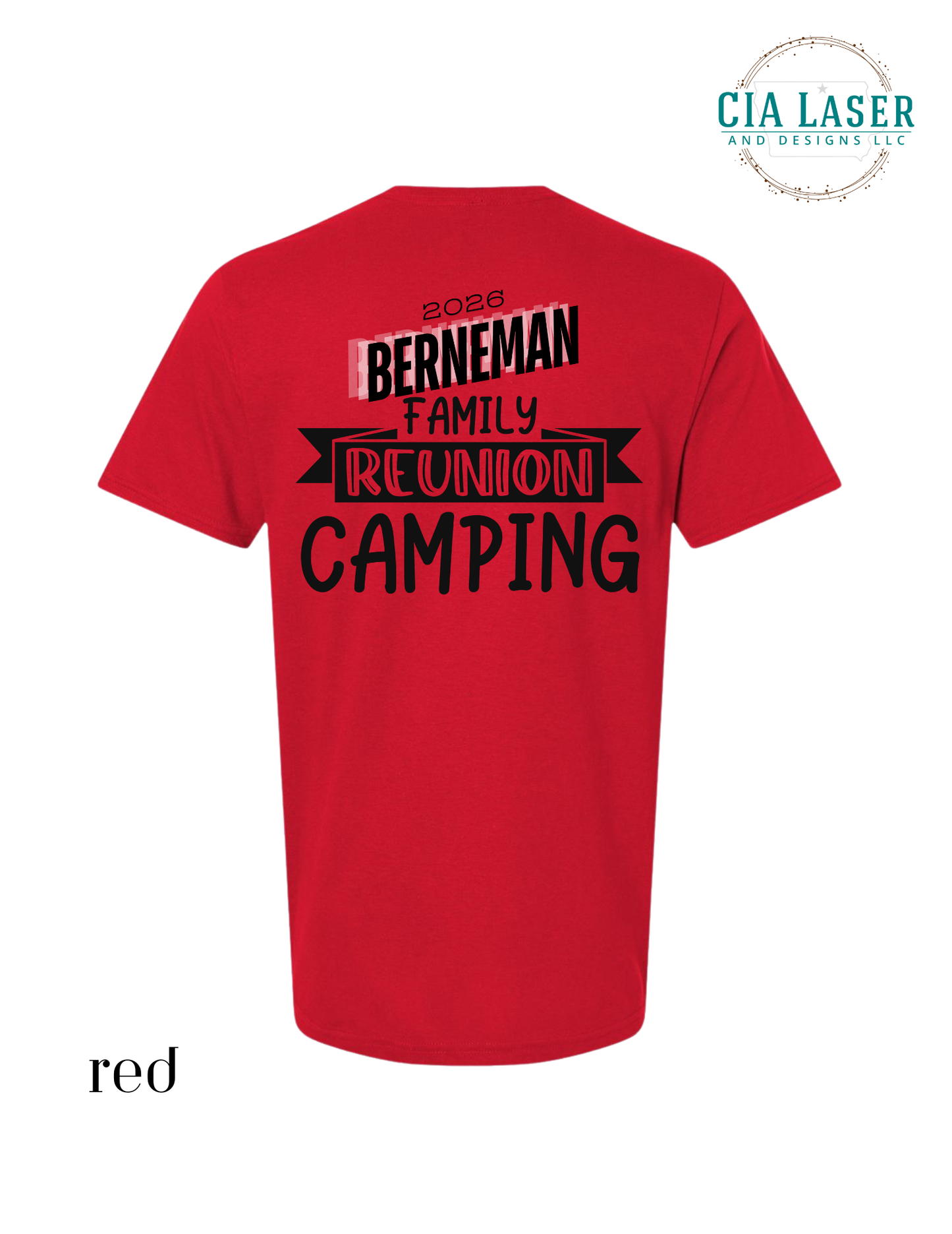 Berneman Family Reunion Matching Shirts