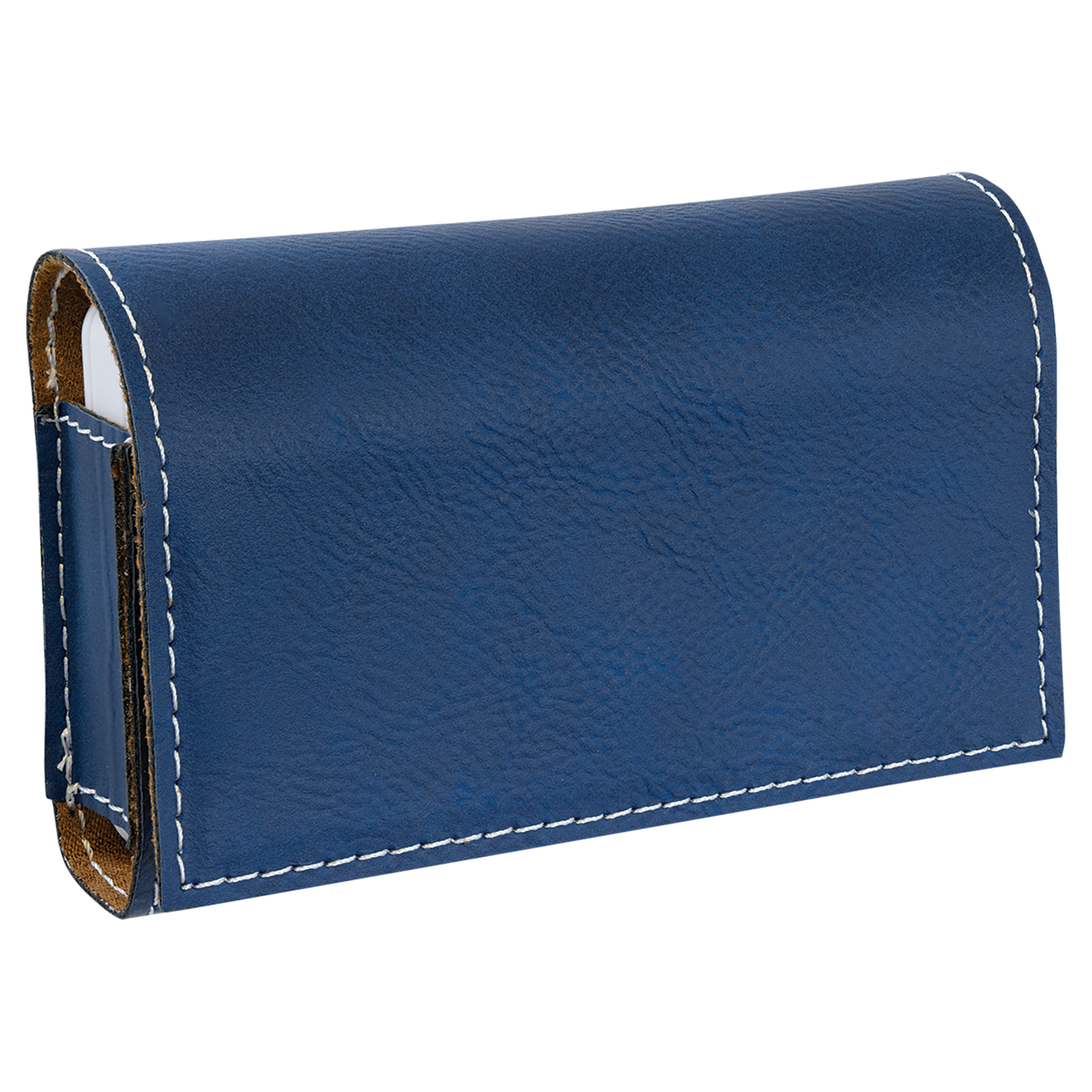 Compact Pill Box with Personalized Leatherette Case