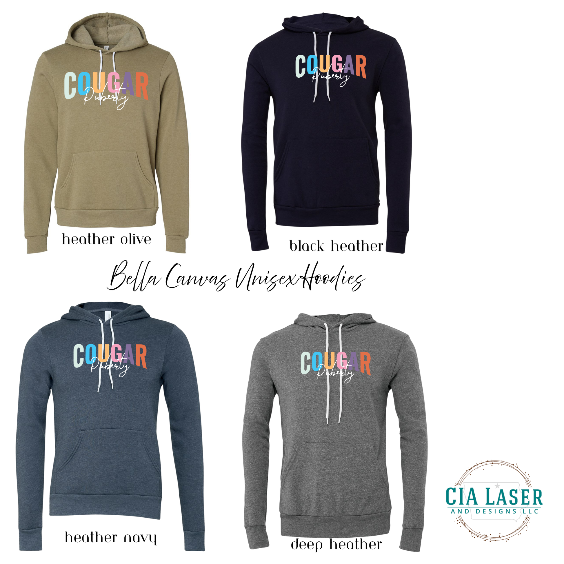 Cougar Puberty Tees and Hoodies