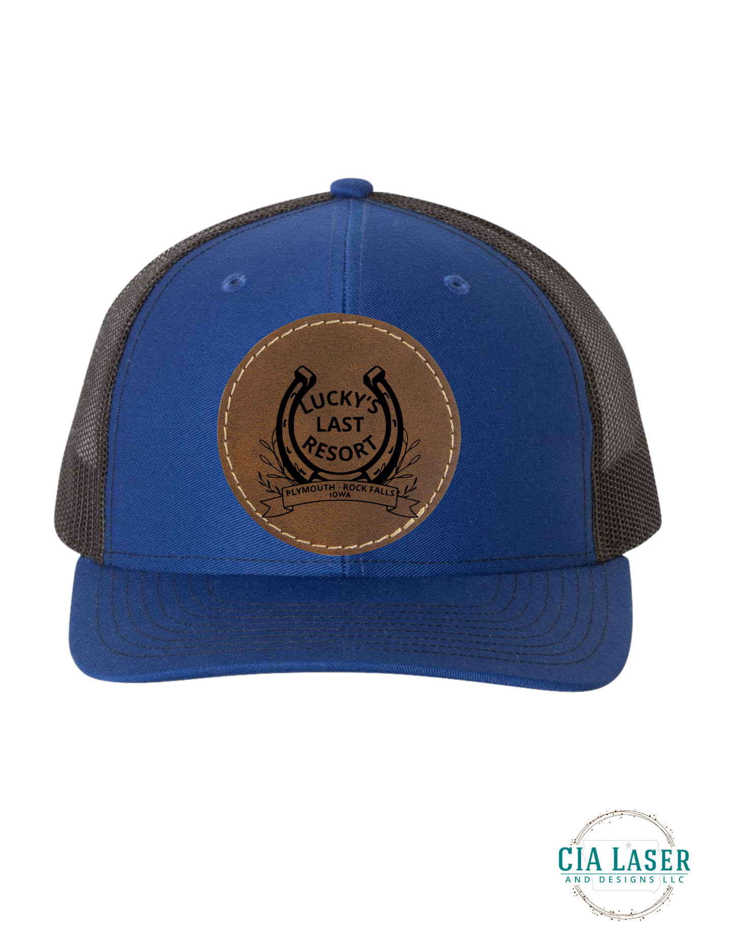 Custom Baseball Hat with Lucky's Last Resort