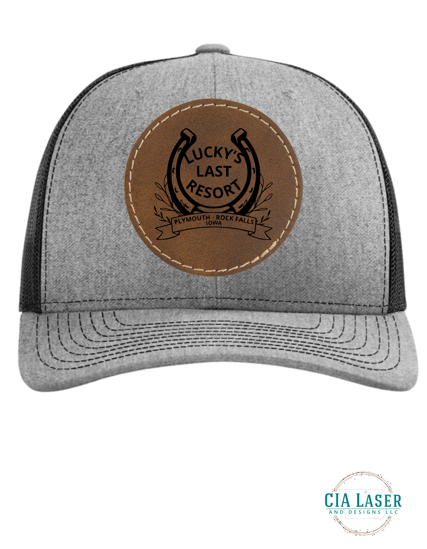 Custom Baseball Hat with Lucky's Last Resort