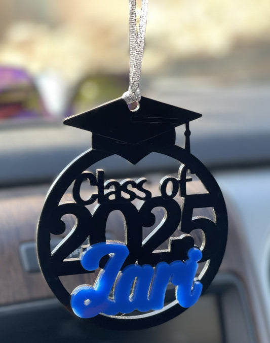 Graduate Ornament Graduation Car Dangle