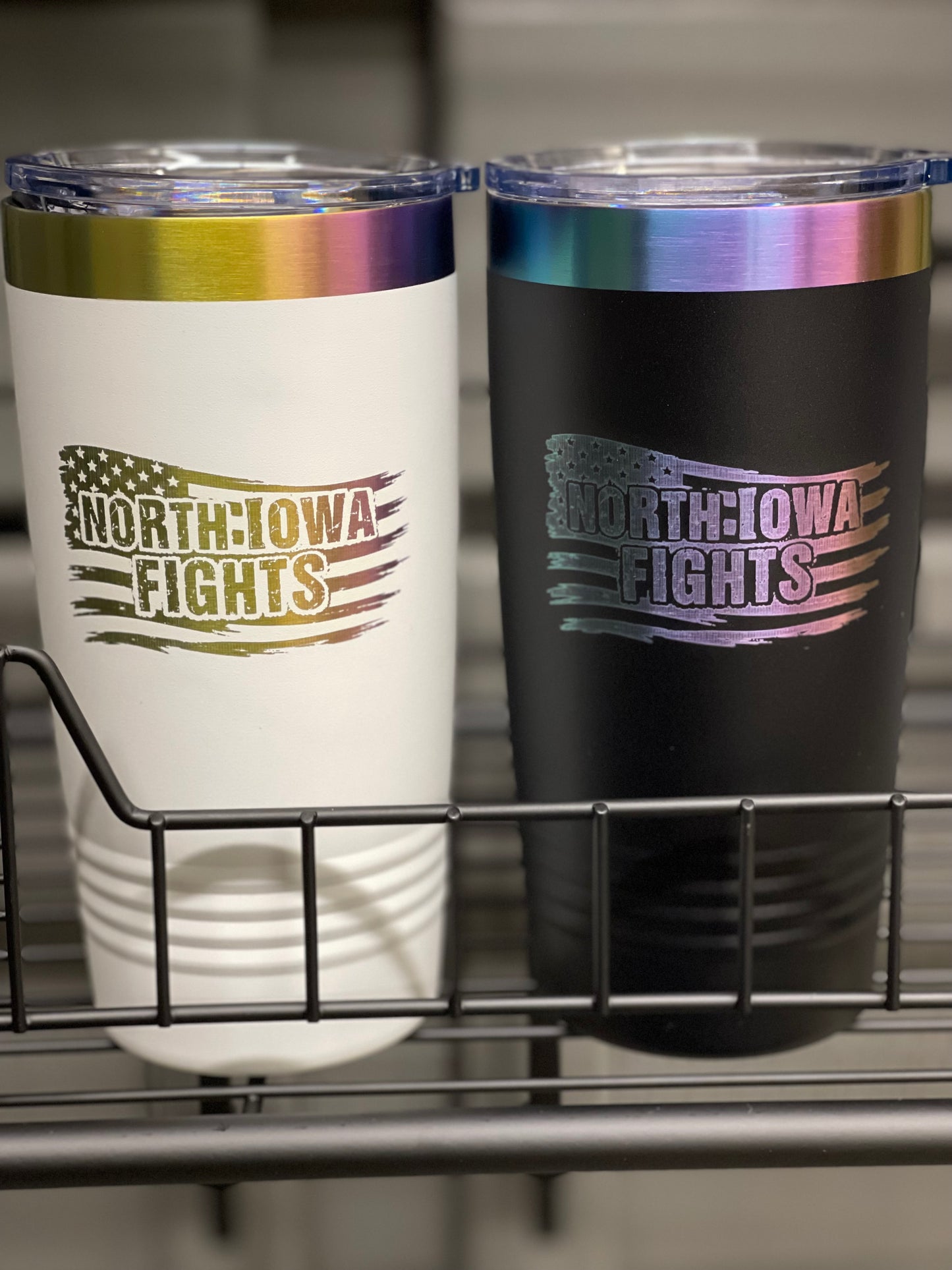 Limited Edition North Iowa Fight Night Drinkware Merch — Onsite Preview + Full Online Ordering