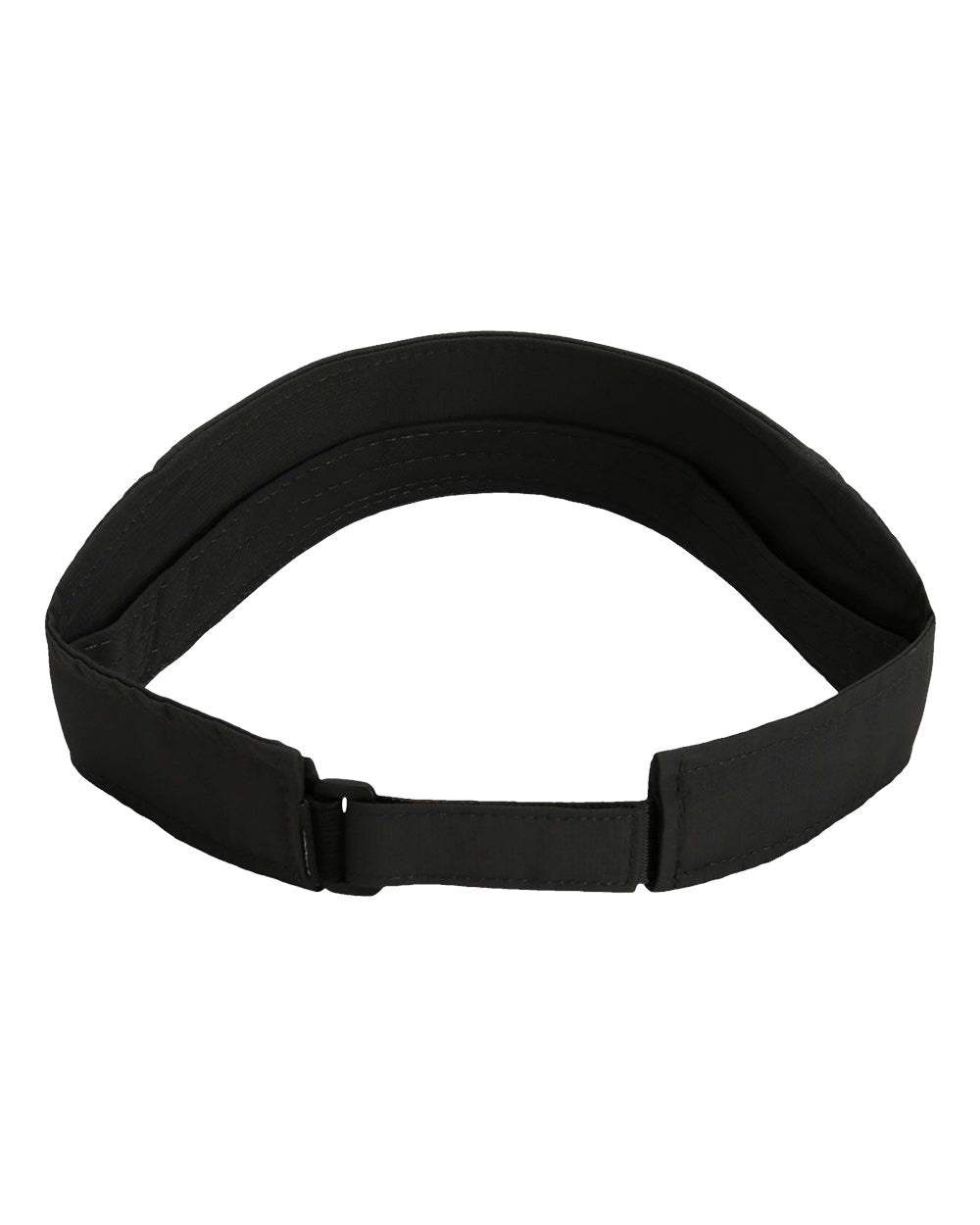 Imperial Golf Visor with laser engraved dark brown patch business logo