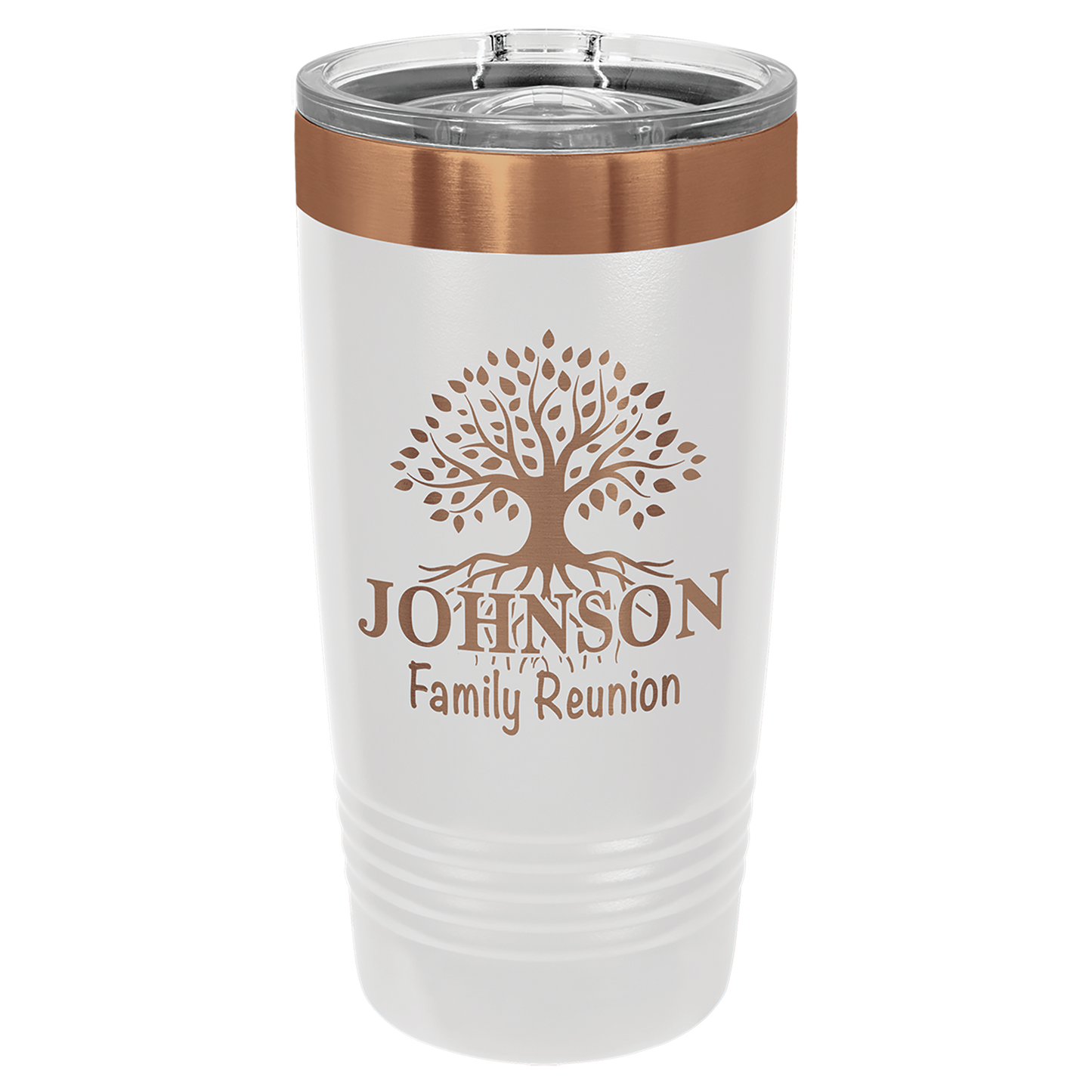 Laser Engraved ION plated Personalized Polar Camel Double Insulated with slider lid
