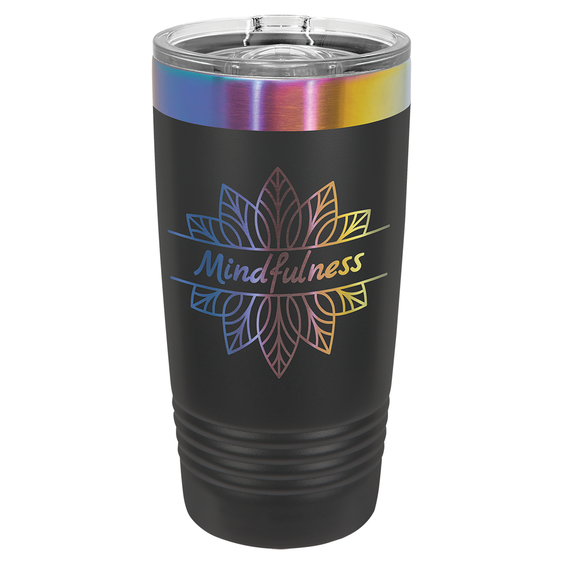 Laser Engraved ION plated Personalized Polar Camel Double Insulated with slider lid