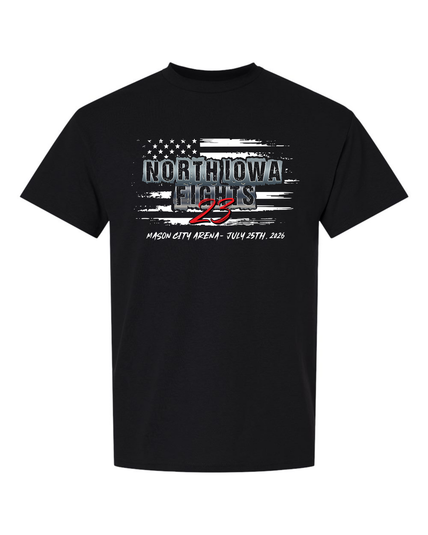 Limited Edition North Iowa Fight Night Tshirts — Onsite Preview + Full Online Ordering Copy