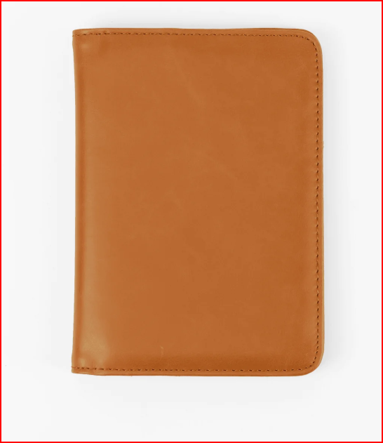 Luxury Travel Passport Holder with Card & Cash Slots