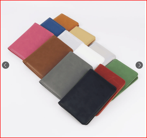 Luxury Travel Passport Holder with Card & Cash Slots