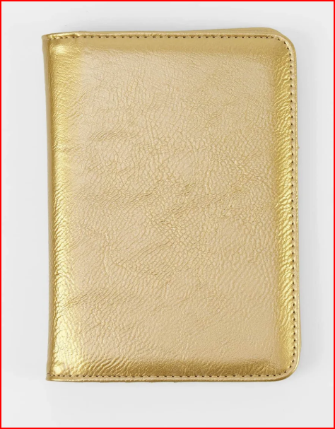 Luxury Travel Passport Holder with Card & Cash Slots