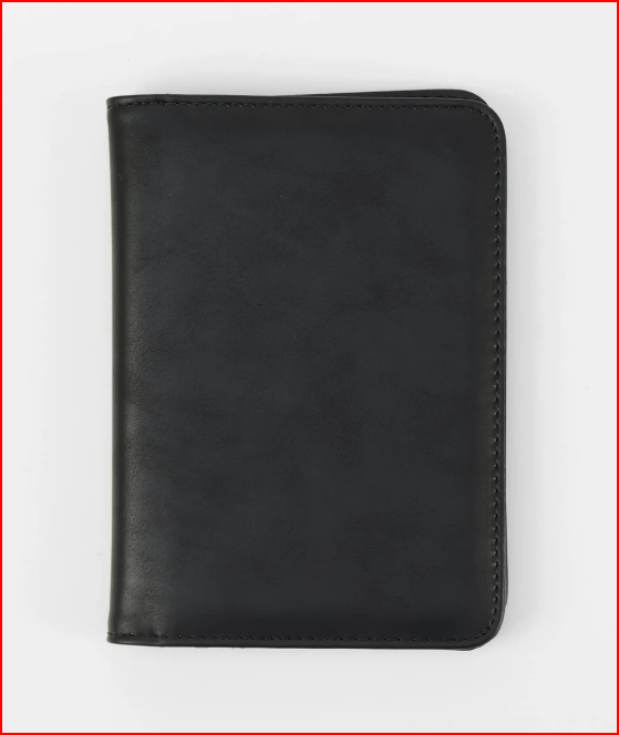 Luxury Travel Passport Holder with Card & Cash Slots
