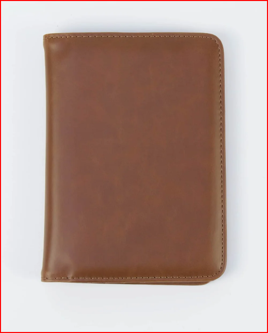 Luxury Travel Passport Holder with Card & Cash Slots