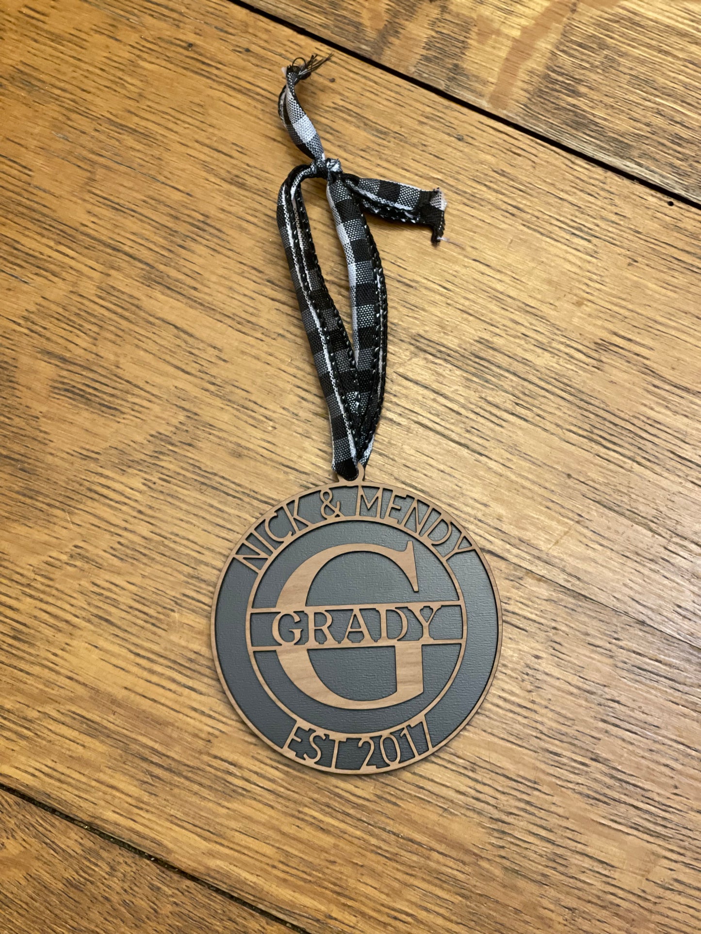 Personalized 3D Laser Cut & Monogram Christmas Ornaments – Customizable Baltic Birch Keepsakes