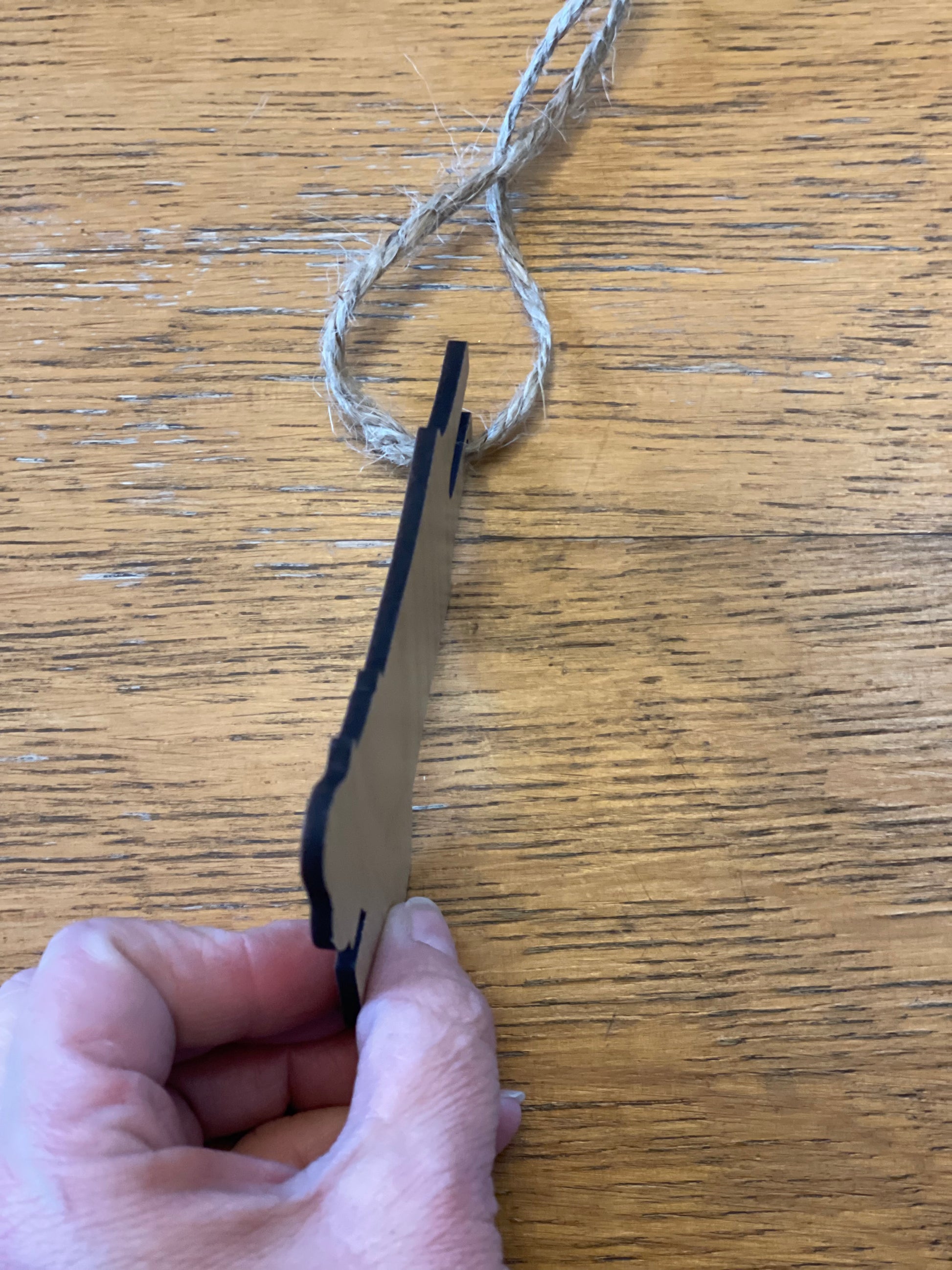 Personalized High School Sports Christmas Ornaments: Custom Wood Laser Cut Designs