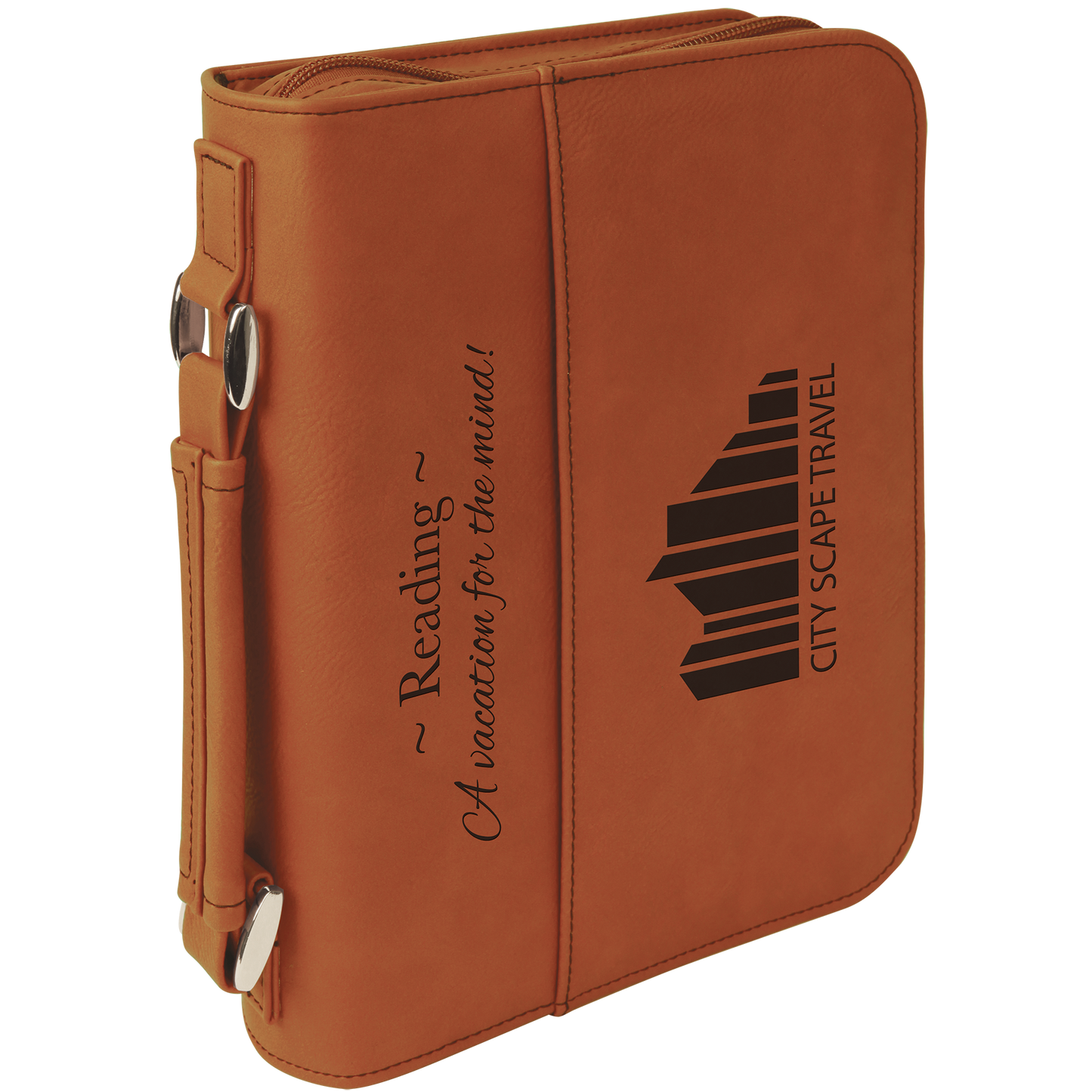 Personalized Leatherette Bible Cover – Medium & Large Sizes | Custom Engraved Gift