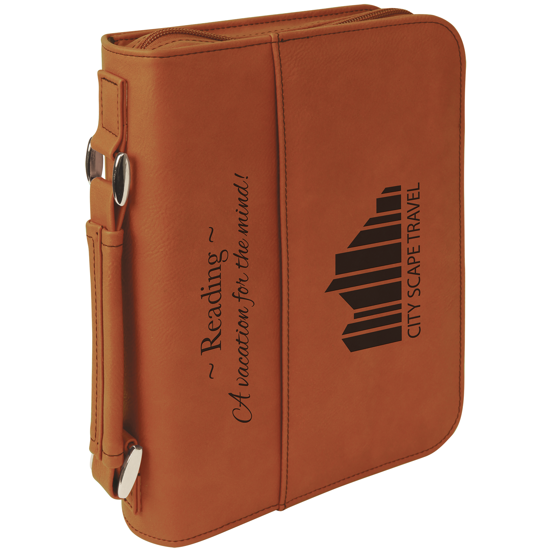Personalized Leatherette Bible Cover – Medium & Large Sizes | Custom Engraved Gift