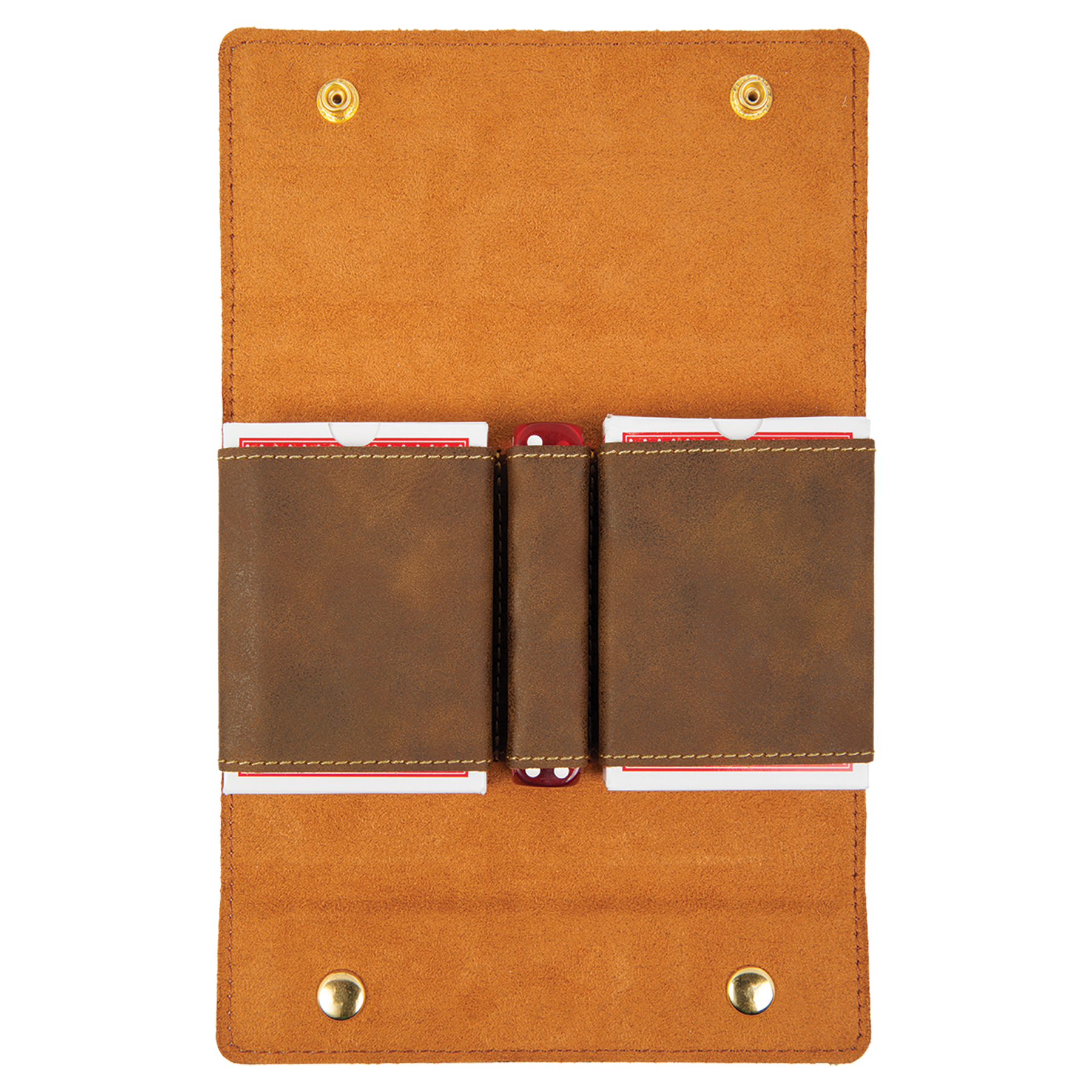 Personalized Leatherette Card and Dice Sets Dice, Card, Set, Games, Laserable, Leatherette