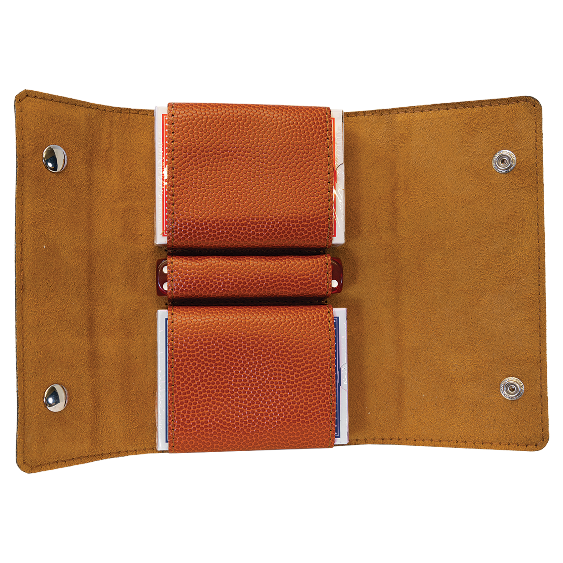 Personalized Leatherette Card and Dice Sets Dice, Card, Set, Games, Laserable, Leatherette