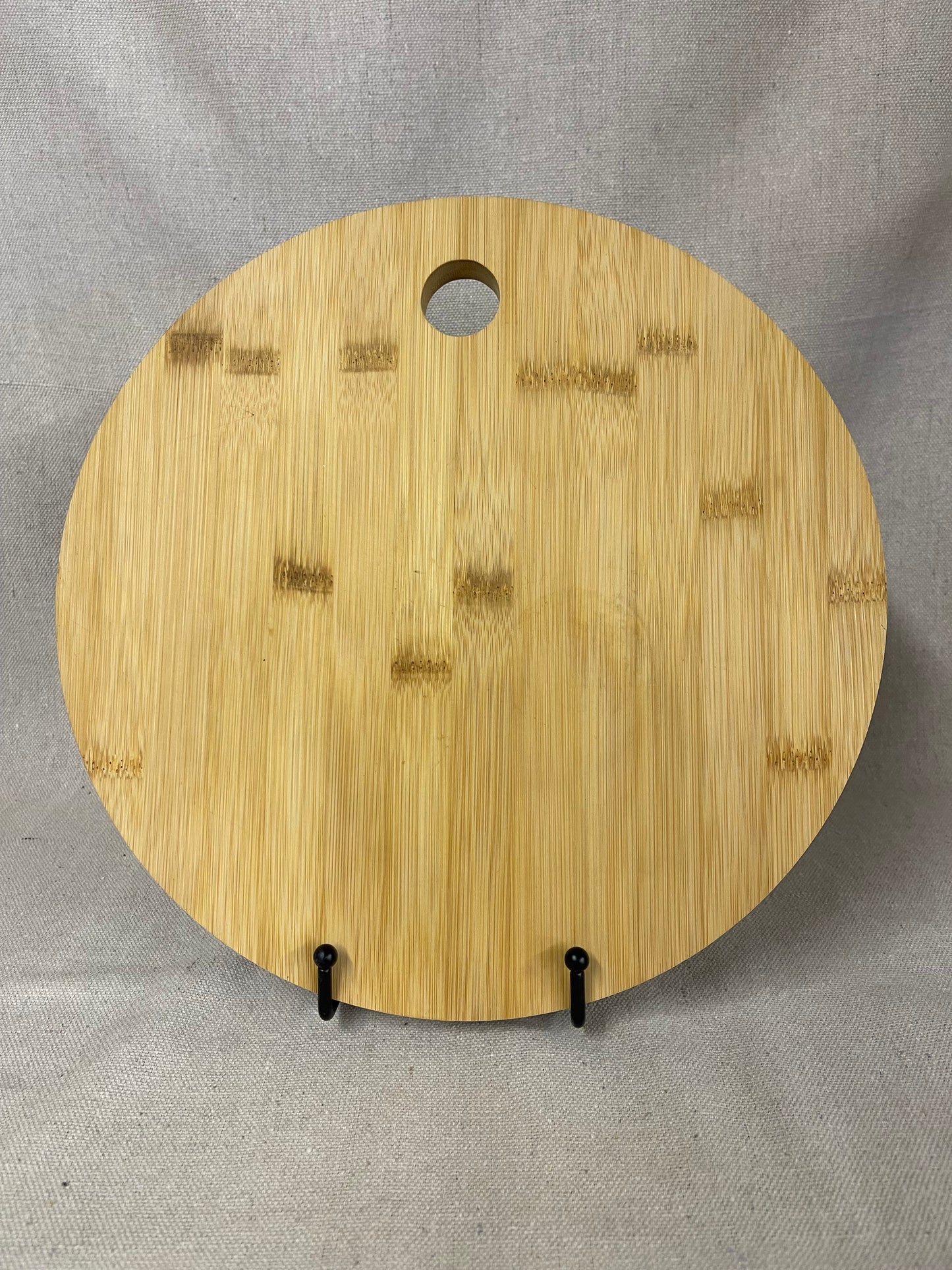 Recipe for a Special Mom Charcuterie Board, Mothers Day Slate and Bamboo 12 inch Round Charcuterie Board