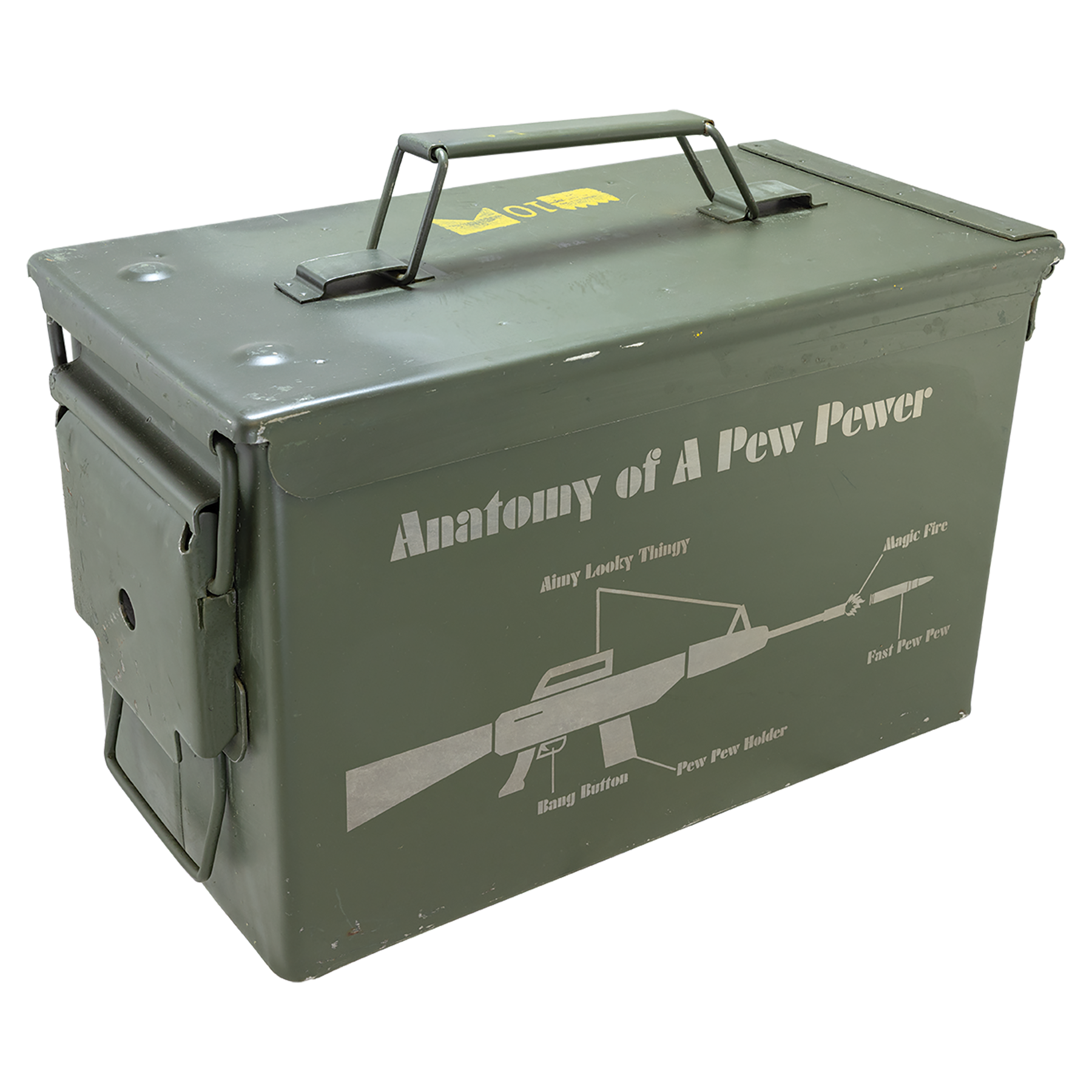 US Military Surplus Ammo Cans Personalized