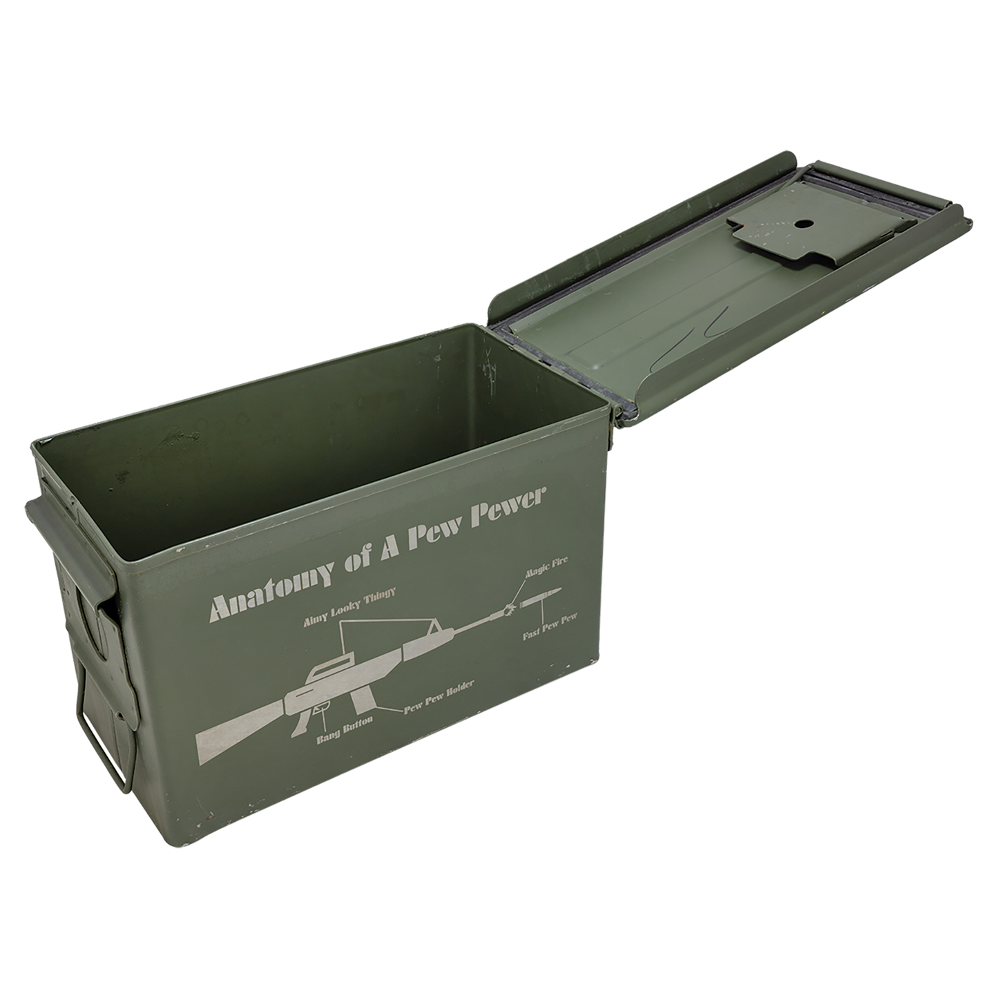 US Military Surplus Ammo Cans Personalized
