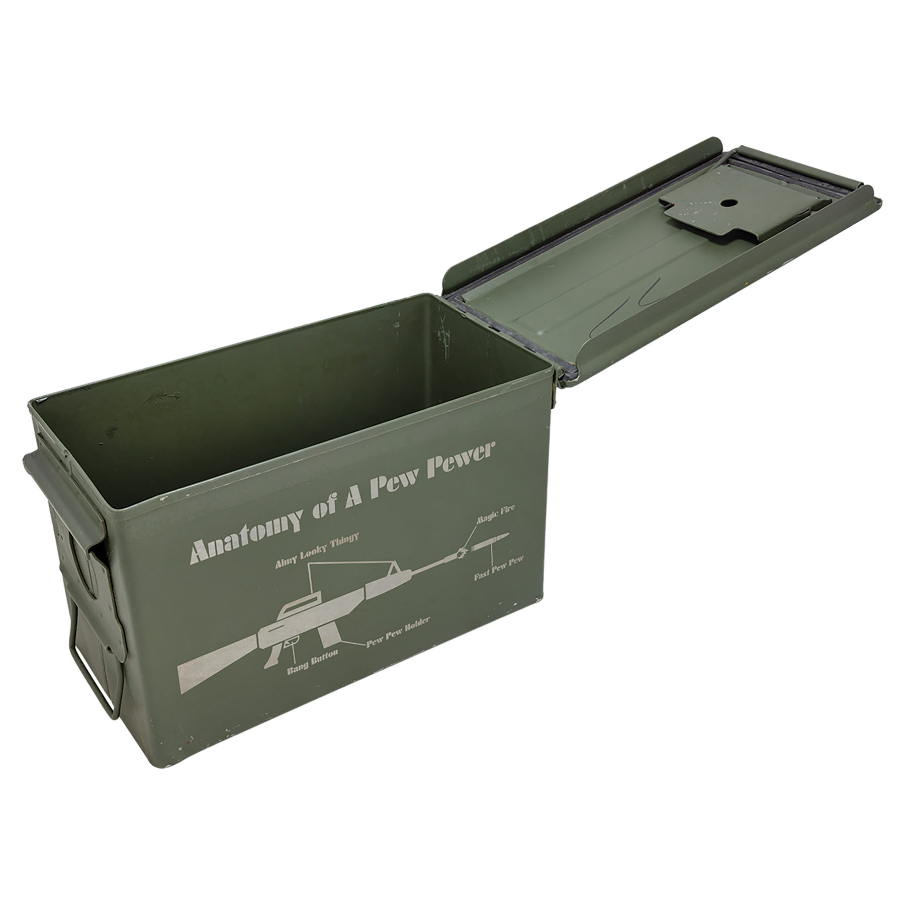 US Military Surplus Ammo Cans Personalized