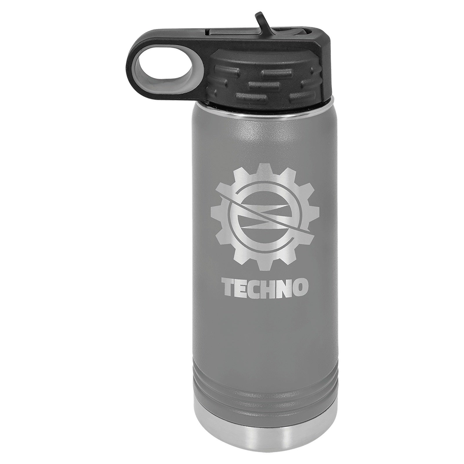 20oz Personalized Polar Camel Laser Engraved Water Bottle With Custom Image, Logo, and/or Text