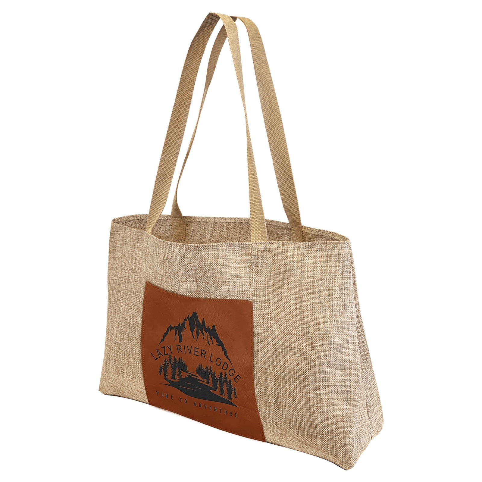 Burlap Canvas Personalized Tote | Bridesmade gift | Gift for her |